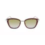 Longchamp LO638S-611 Moteriški katės akies akiniai nuo saulės, Havana rėmelis, rudi gradientiniai lęšiai, 52mm