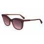 Longchamp LO738S Moteriški akiniai nuo saulės – Havana acetato rėmelis, rudas gradientinis lęšis, UV400, 53/18/140 mm