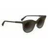 LONGCHAMP LO738S5318310 Moteriški drugelio formos akiniai nuo saulės Havana Brown 53mm