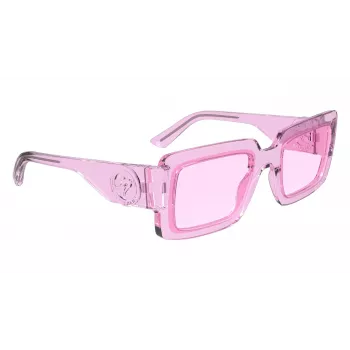 LONGCHAMP LO743S5323650 Moteriški kvadratiniai acetatiniai akiniai nuo saulės 53/23/140 mm