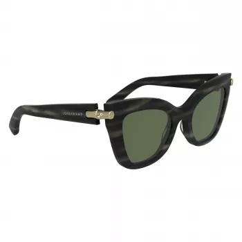 LONGCHAMP LO775S-36 Moteriški akiniai nuo saulės Havana Brown Gradient 50mm