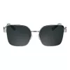 LONGCHAMP Moteriški Cat Eye Akiniai Nuo Saulės LO181S5617044 - Havana Acetato Rėmelis, Rudi Gradientiniai Stiklai, 56mm