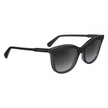 LONGCHAMP Moteriški katės akies akiniai nuo saulės LO738S5318018 - Havana acetato rėmelis su rudais gradientiniais lęšiais - 53/18/140 mm