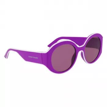 LONGCHAMP Moteriški Akiniai Nuo Saulės LO758S-500 Havana Rudi Gradientiniai 53mm