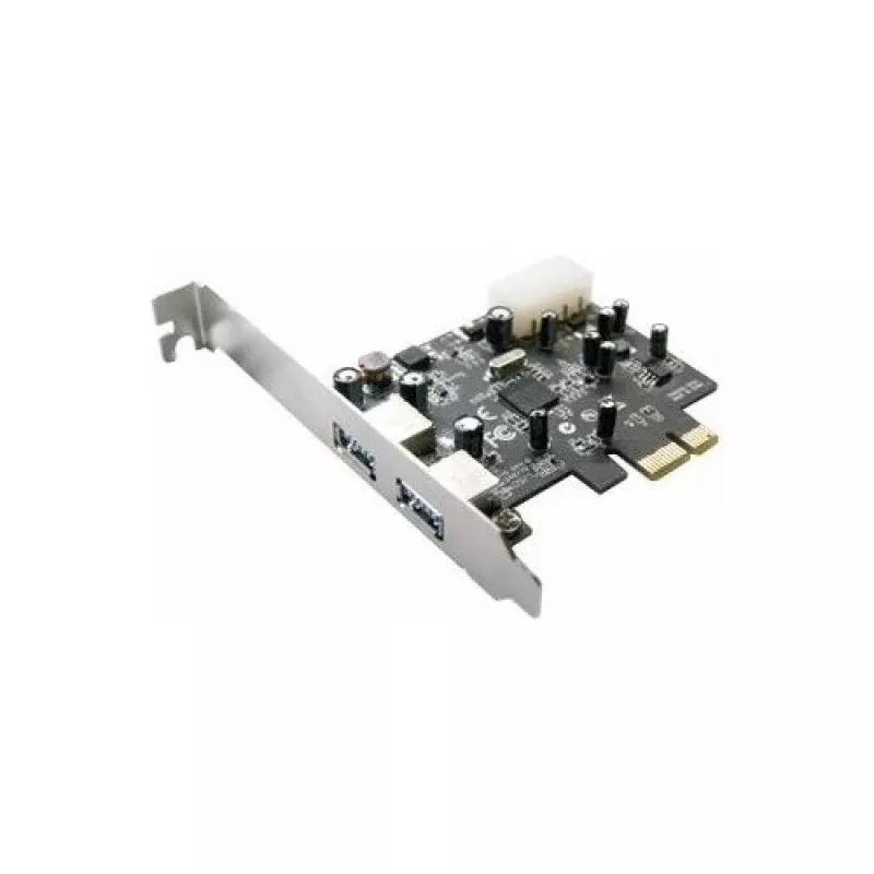 Longshine LCS-6380-4 USB 3.0 PCIe x1 adapterio kortelė su 4 išoriniais Type-A prievadais