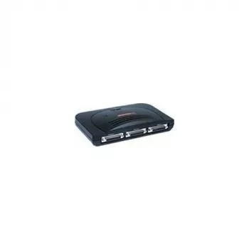 Longshine LCS-PS130 spausdintuvų serveris – 10/100 Ethernet, 3 lygiagretieji (LPT) prievadai, žiniatinklio valdymas, SMB