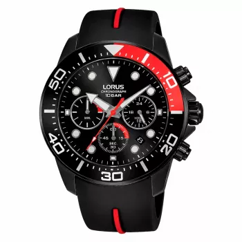 Lorus Vyriškas Kvarcinis Laikrodis RT347JX9 - Mėlynas Ciferblatas, Nerūdijančio Plieno Apyrankė, 43mm