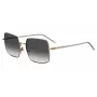 LOVE MOSCHINO Moteriški Akiniai nuo Saulės MOL022S0009O Juodi Pilki 56mm