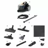 Lovio LVCVC003 VacuuFlex L Plus nešiojamasis automobilinis dulkių siurblys 12V 120W 5000Pa juodas