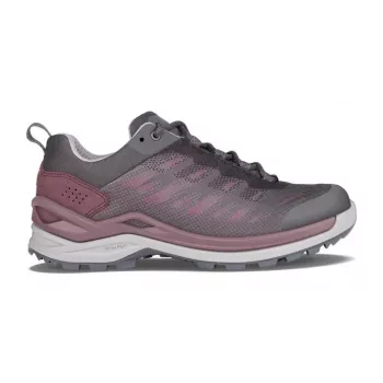 LOWA Ferrox GTX Lo Women's Hiking Shoes – Anthracite/Brownrose