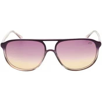 LOZZA SL1872 Unisex Sunglasses - Black Frame, Grey Lens - 58/15/140 mm