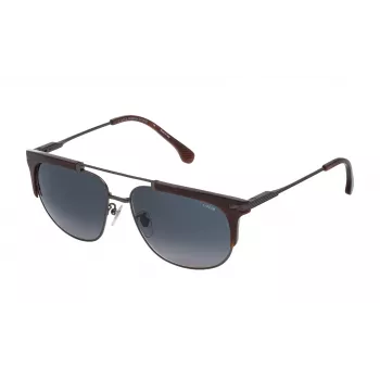 LOZZA SL2279M580627 Vyriški Akiniai Nuo Saulės Havana Acetato Rėmelis Rudi Lęšiai 58mm