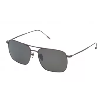 LOZZA SL2305 Vyriški Akiniai Nuo Saulės - Havana Acetato Rėmelis, Rudi Polikarbonato Lęšiai, UV400 Apsauga, 57 mm Lęšio Plotis