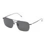 LOZZA SL2305 Vyriški Akiniai Nuo Saulės - Havana Acetato Rėmelis, Rudi Polikarbonato Lęšiai, UV400 Apsauga, 57 mm Lęšio Plotis