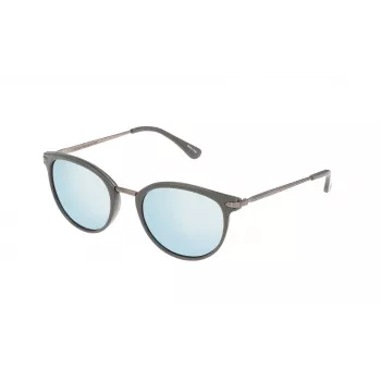 LOZZA SL4027M519GWX Unisex akiniai - Havana acetato rėmelis, rudi polikarbonatiniai lęšiai, UV400 apsauga, 51/20/140 mm
