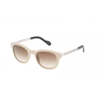 LOZZA SL4034M506YZM Unisex Akiniai Havana Acetato Rėmelis Rudi Gradientiniai Lęšiai 50/21/145 mm