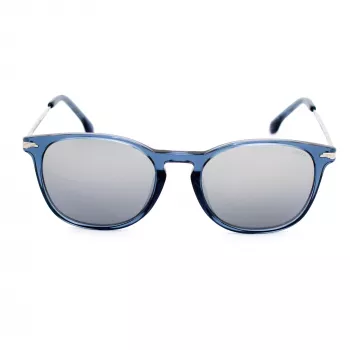 LOZZA SL4159M-955X Unisex Rectangular Sunglasses Black Grey Tint 52mm