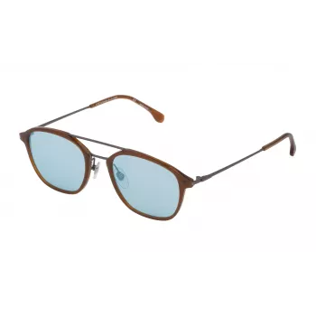 LOZZA SL4182M50T65X Unisex akiniai - stačiakampis acetatinis rėmelis - UV400 apsauga - 50/20/145 mm