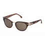 LOZZA Woman Sunglasses SL4075M500GB5 Cat Eye Havana Acetate Brown Gradient UV400