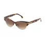 LOZZA Moteriški „Cat Eye“ akiniai nuo saulės SL4071M5309AJ - Havana acetatinis rėmelis, pilki gradientiniai lęšiai, UV400 apsauga