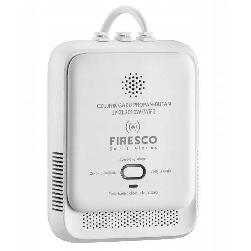 LPG Propano-Butano Dujų Detektorius Firesco JY-ZL2010W su WiFi ir Tuya programėle