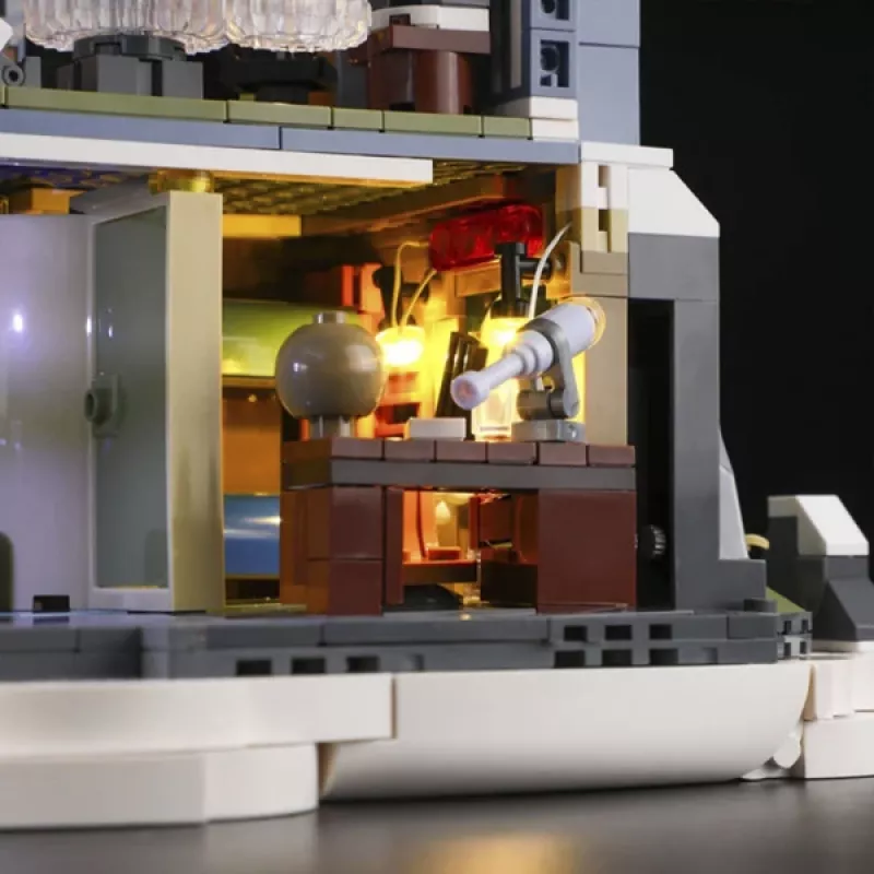 Lumibricks Alpių observatorija – šviečiantis konstruktorius (1180 det.)