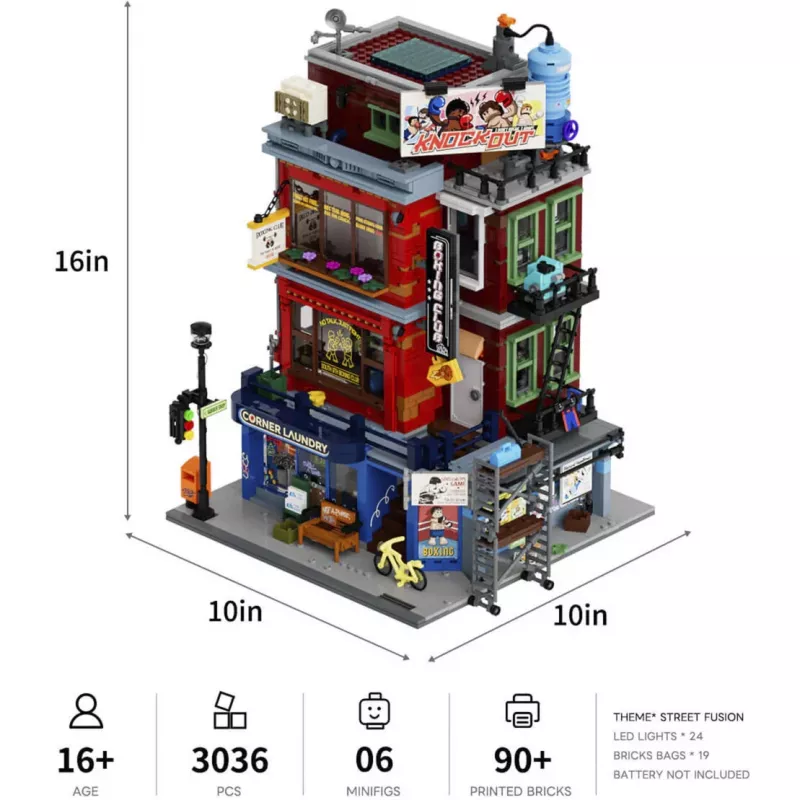 Lumibricks Boxclub LED Lighting Kit for LEGO 10274 Haunted House