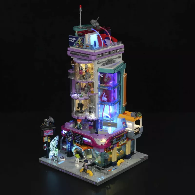 Lumibricks Cyberpunk Neoncity Cyber Couture Galleria LED Lighting Kit