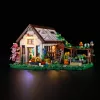 Lumibricks Indoor Greenhouse su Full Spectrum LED auginimo šviesa, hidroponine sistema, 6 augalų kapsulėmis, 2,5L vandens talpa, balta