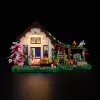 Lumibricks Indoor Greenhouse su Full Spectrum LED auginimo šviesa, hidroponine sistema, 6 augalų kapsulėmis, 2,5L vandens talpa, balta