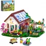Lumibricks Indoor Greenhouse su Full Spectrum LED auginimo šviesa, hidroponine sistema, 6 augalų kapsulėmis, 2,5L vandens talpa, balta