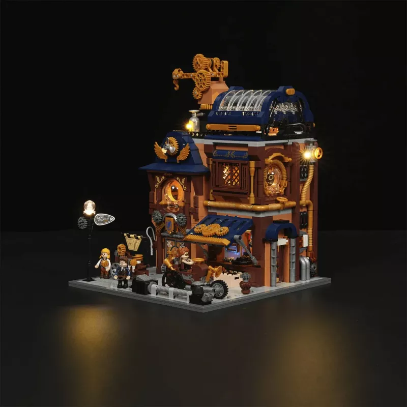 Lumibricks Steampunk mechaninė dirbtuvė – konstruktorius