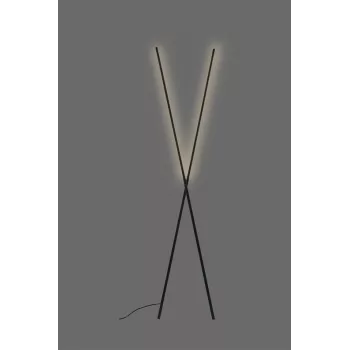LUMINAIRE FLOOR 20W LED 1100LM juodas grindų šviestuvas