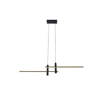 Luminaire Pendant 5W LED 1380lm juodas