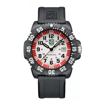 LUMINOX Atacama Field Automatic 1900 Series X2.2057 Vyriškas laikrodis 44mm Juodas ciferblatas Juodas odinis dirželis
