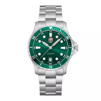 LUMINOX vyriškas laikrodis XS.0957 42mm Šveicariškas kvarcinis žalias ciferblatas nailono dirželis