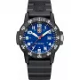 Luminox vyriškas laikrodis XS.0323.L 44mm Šveicariškas kvarcinis su mėlynu ciferblatu ir juodu guminiu dirželiu