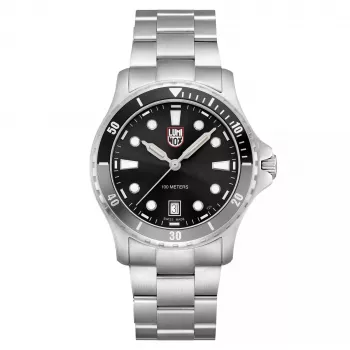 LUMINOX Vyrų XS.0941 Atacama Field Automatic 1940 Series Laikrodis 44mm Juodas Ciferblatas Odinis Dirželis