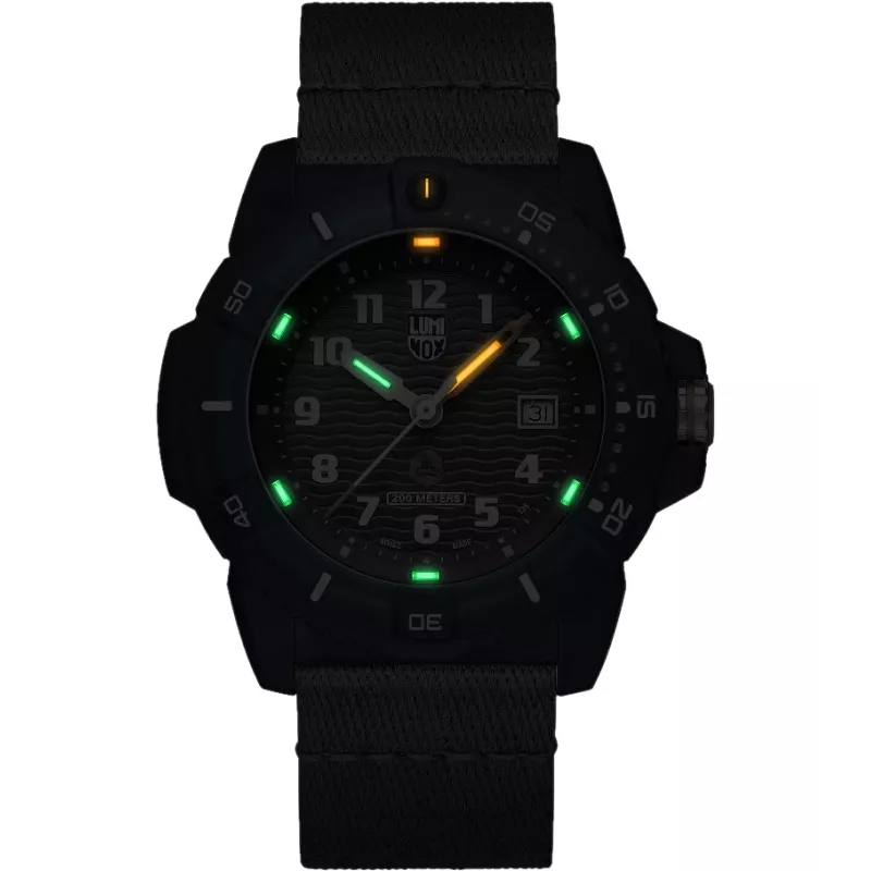 LUMINOX Vyrų XS.8902.ECO Pacific Diver Ripple Laikrodis 46mm