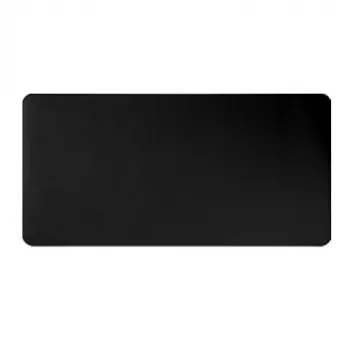 LUMIVIDA didelis PVC odinis kilimėlis pelėms su neslystančiu pagrindu, 1200x600mm, juodas