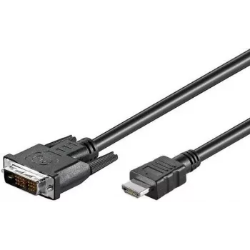 M-CAB Wentronic Goobay HDMI į DVI-D kabelis, juodas, 3 m - 19-pin HDMI Male į DVI-D (18+1) Male (50581)
