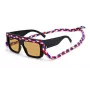 M Missoni moteriški akiniai nuo saulės MMI0086S807 juodi pilki kvadratiniai acetatas 57mm
