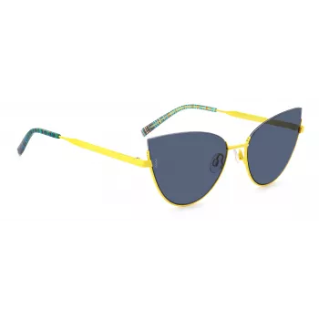 M Missoni moteriški akiniai nuo saulės MMI0100S40GKU - Rudi Havana rėmeliai iš acetato su rudais gradientiniais lęšiais - 60/18/140 mm