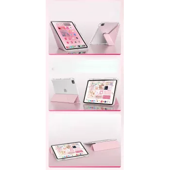 MACHINO TAB Case iPad Pro 11 2024 Rožinis