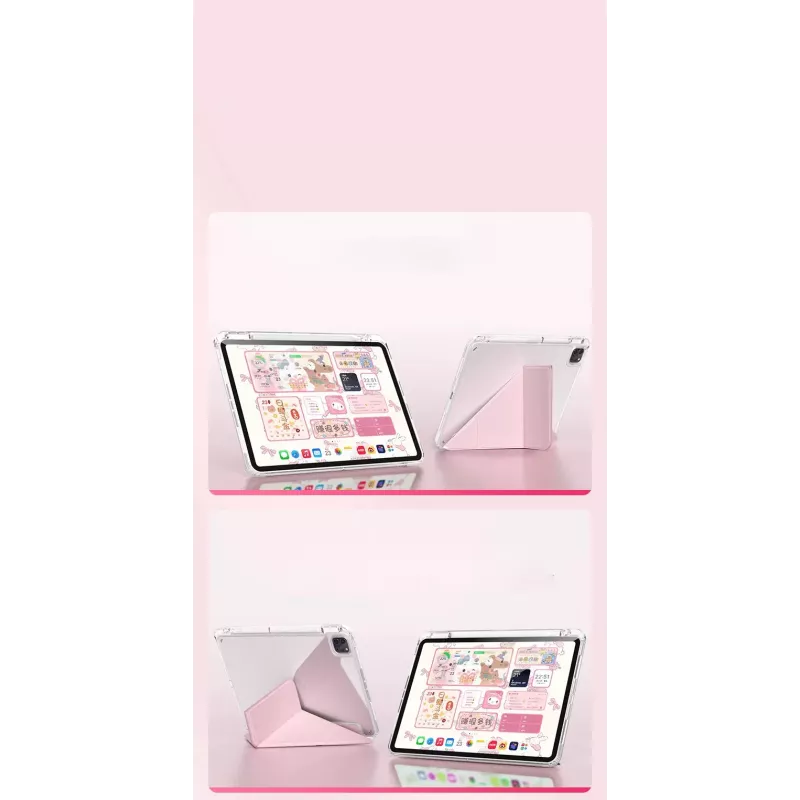 MACHINO TAB Case, skirta iPad Pro 13 2024, rožinė