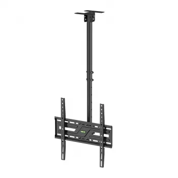 MACLEAN MC-175 lubų laikiklis televizoriams 37–75 colių, 50 kg, VESA 400x400, juodas