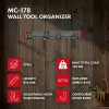 Maclean MC-178 Sieninis Plieninis Įrankių Organizatorius, 136 kg Apkrova, 816 mm Plotis, Skydas su Skylutėmis