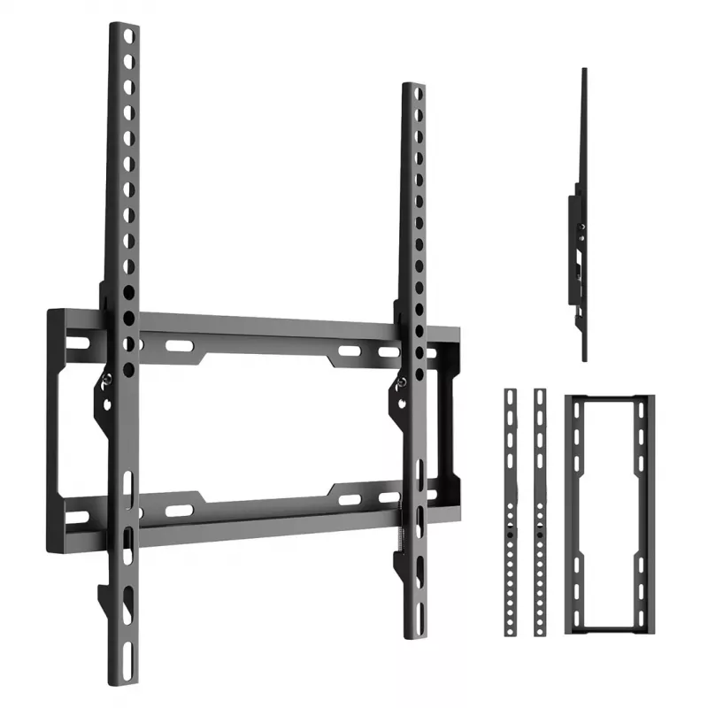 MACLEAN MC-187 TV laikiklis sieninis, pakreipiamas, 32–75 col., VESA iki 400x400, 45 kg, juodas