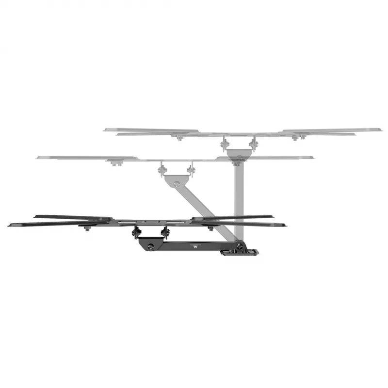 Maclean MC-758 N Fiksuotas sieninis laikiklis 23–65 colių televizoriams ir monitoriams, 30 kg, VESA 400x400, juodas