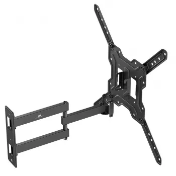 Maclean MC-759 N Fiksuotas TV/monitoriaus laikiklis prie sienos 23–65 inch ekranams, 30 kg, VESA iki 400x400, juodas